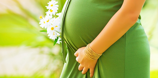 pregnant-woman-in-green